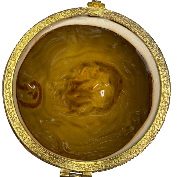 Trinket Box Jewelry Dish Pottery Dolphin - Picture 8 of 12